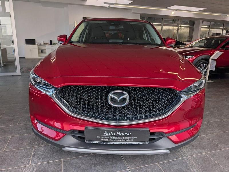 Gebraucht Mazda CX-5 Exclusive 165 PS (121 kW) 2017 Rot SUV