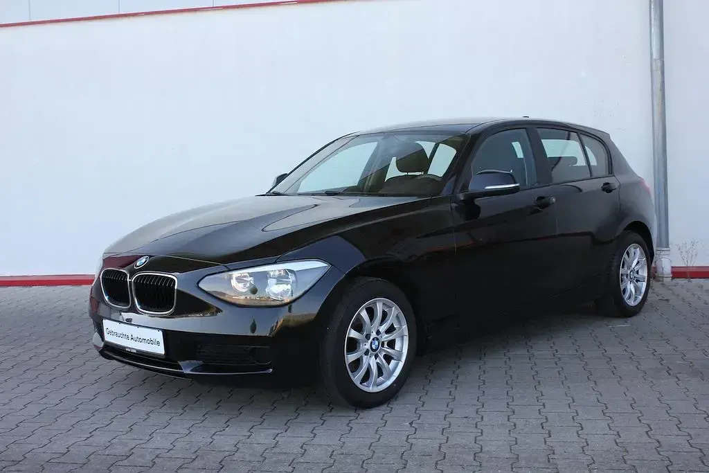 Gebraucht BMW 114 102 PS (75 kW) 2012 Schwarz Kleinwagen