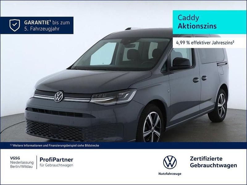 Gebraucht VW Caddy Goal 122 PS (89 kW) 2025 Grau Van / Kleinbus