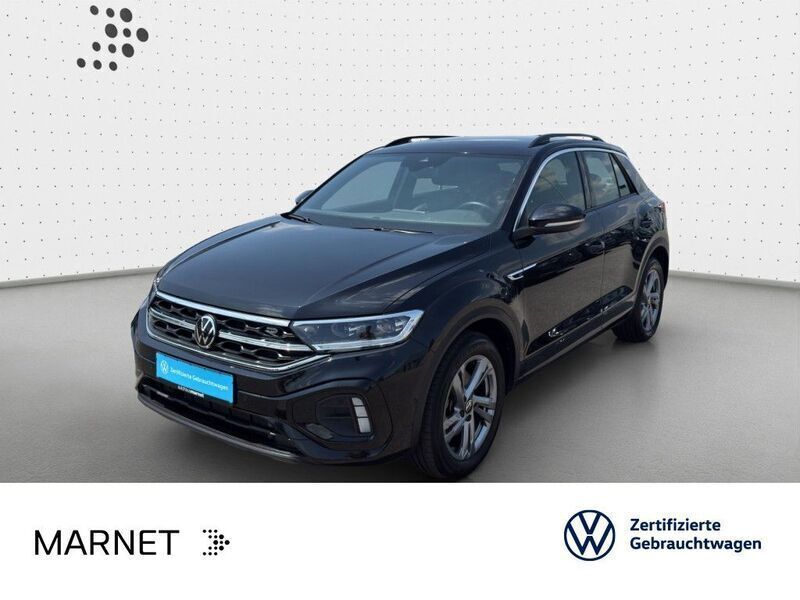 Deep black perleffekt Gebraucht 2022 VW T-Roc R-line SUV | 29.430 € (Fairer Preis) - Bild 1/3