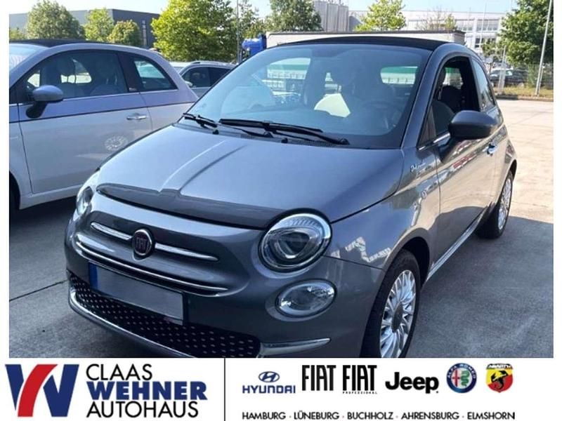 Pompei grau) (grau Gebraucht 2021 Fiat 500C Dolcevita Cabrio | 13.490 € (Fairer Preis) - Bild 1/4