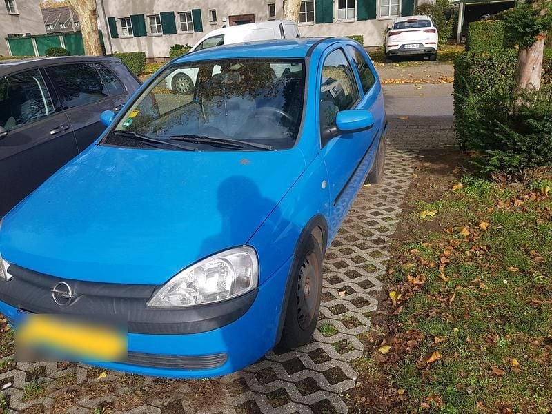 Gebraucht Opel Corsa 75 PS (55 kW) 2001 Blau Kleinwagen