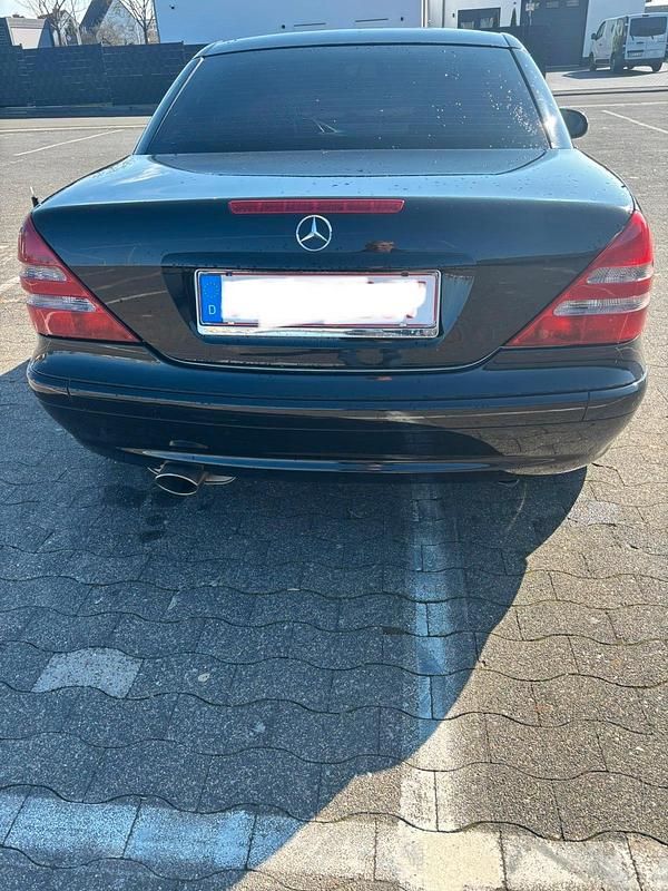 Gebraucht Mercedes SLK230 2001 Schwarz Cabrio