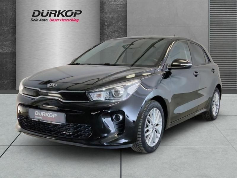 Schwarz Gebraucht 2019 Kia Rio DREAM-TEAM Edition Kleinwagen | 12.350 € (Fairer Preis) - Bild 1/1