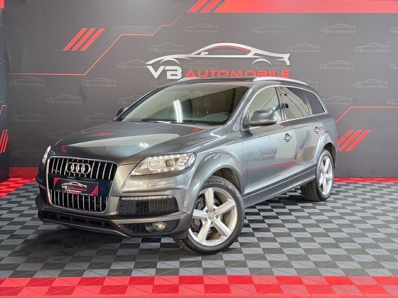 Grau Gebraucht 2015 Audi Q7 S-Line SUV | 24.999 € (Fairer Preis) - Bild 1/4