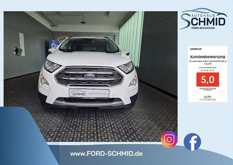 Weiß Gebraucht 2022 Ford Ecosport Titanium SUV | 16.390 € (Guter Preis) - Bild 1/4