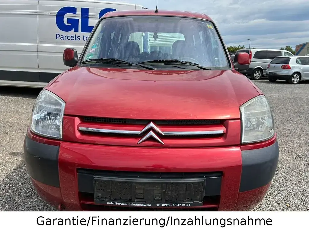 Gebraucht Citroën Berlingo 109 PS (80 kW) 2008 Rot Van / Kleinbus