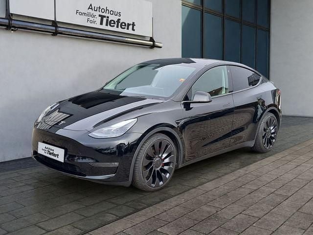 Schwarz Gebraucht 2022 Tesla Model Y Performance SUV | 31.990 € (Guter Preis) - Bild 1/4