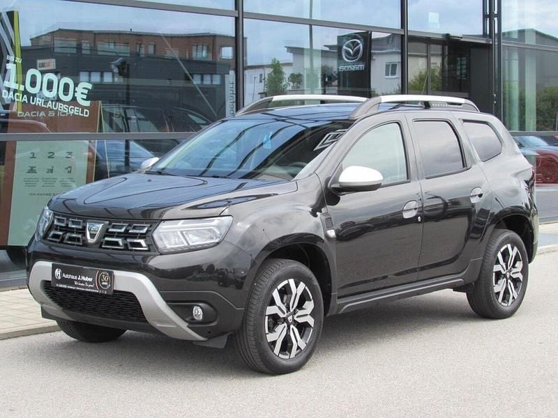 Perlmuttschwarz Gebraucht 2022 Dacia Duster Prestige SUV | 15.990 € (Fairer Preis) - Bild 1/4