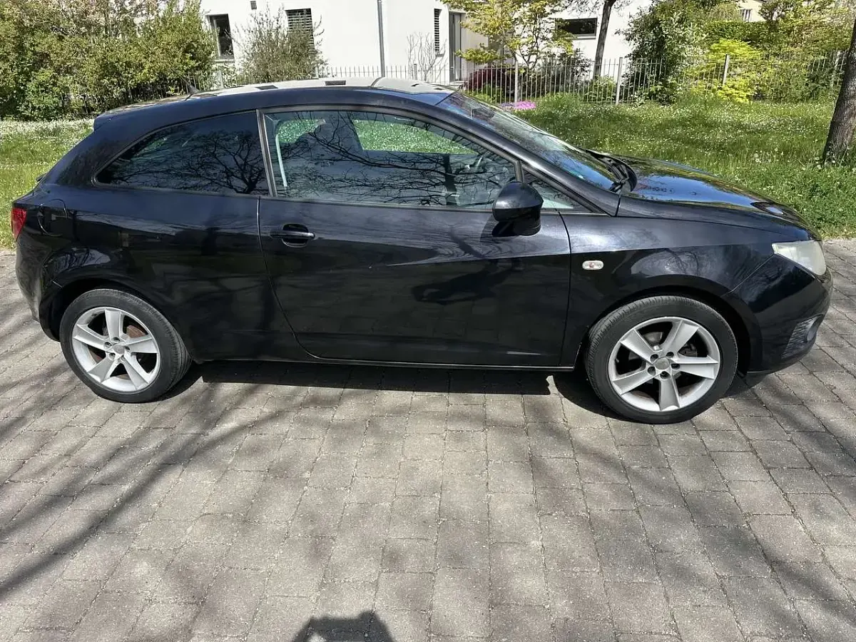Usata Seat Ibiza SC Reference 86 CV (63 kW) 2011 Nero Utilitaria