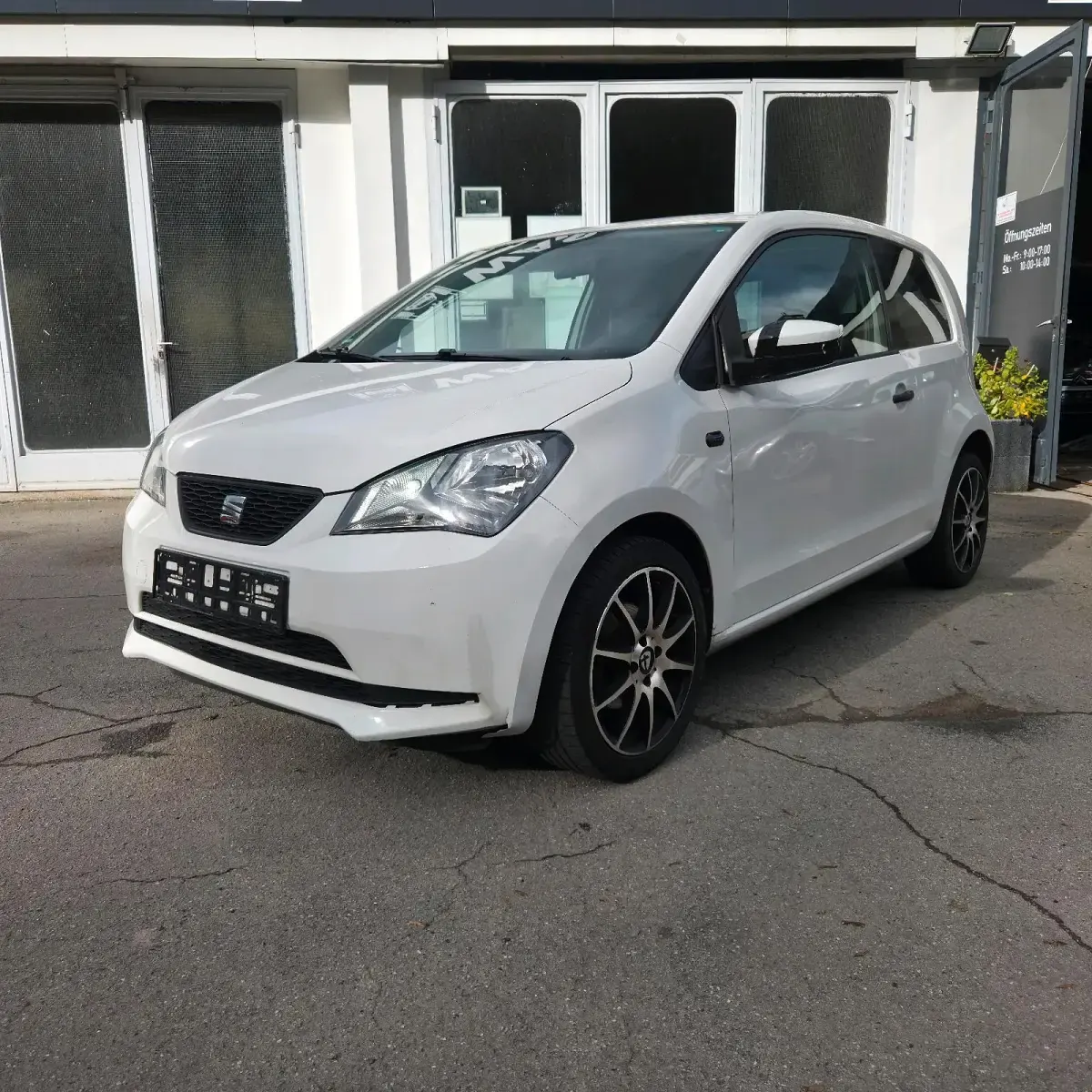 Gebraucht Seat Mii 68 PS (50 kW) 2014 Weiß Kleinwagen