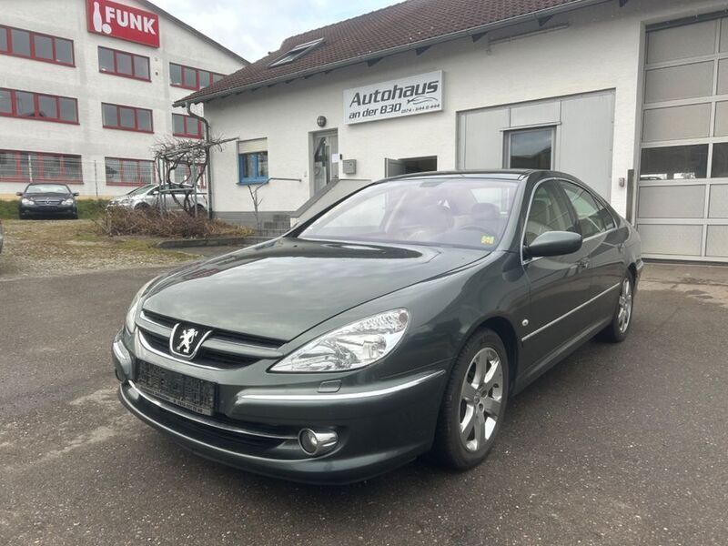 Grau Gebraucht 2008 Peugeot 607 Platinum Limousine | 2.990 € - Bild 1/4