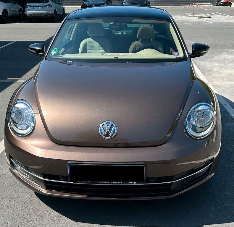 Usata VW Beetle 160 CV (117 kW) 2013 Beige Utilitaria