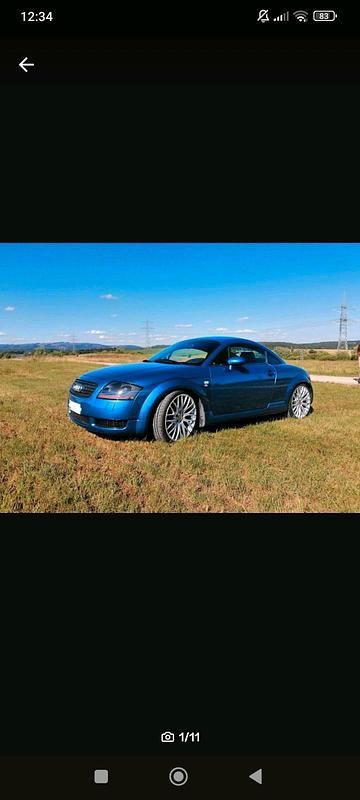 Blau Gebraucht 1999 Audi TT S-Line Coupé | 5.000 € (Etwas zu teuer) - Bild 1/4