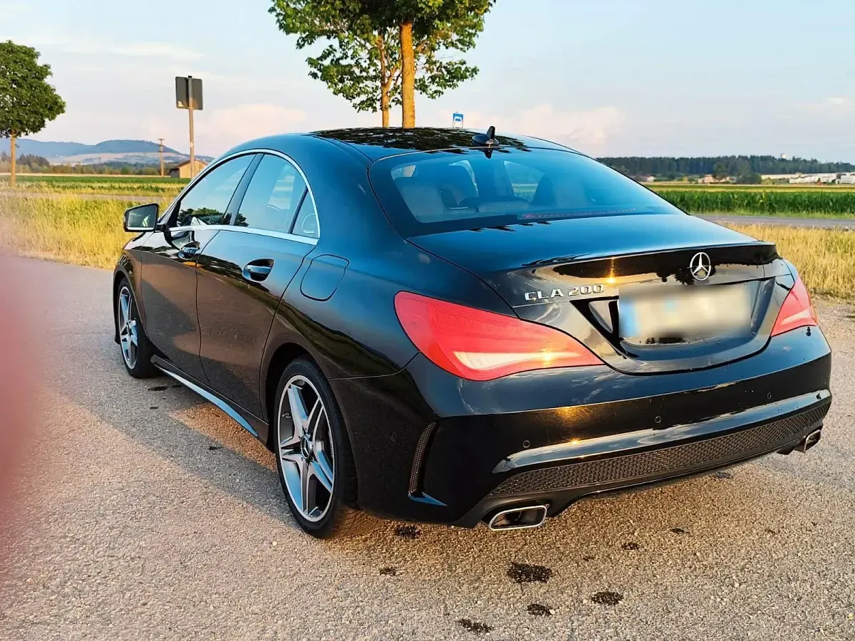 Gebraucht Mercedes CLA200 AMG 156 PS (114 kW) 2015 Schwarz Coupé