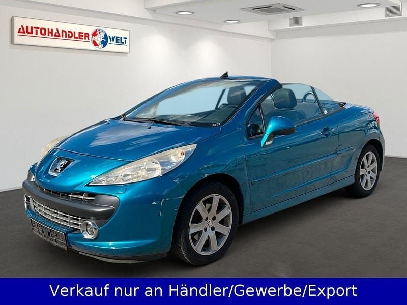 Blau Gebraucht 2009 Peugeot 207 CC Cabrio | 799 € (Superpreis) - Bild 1/3