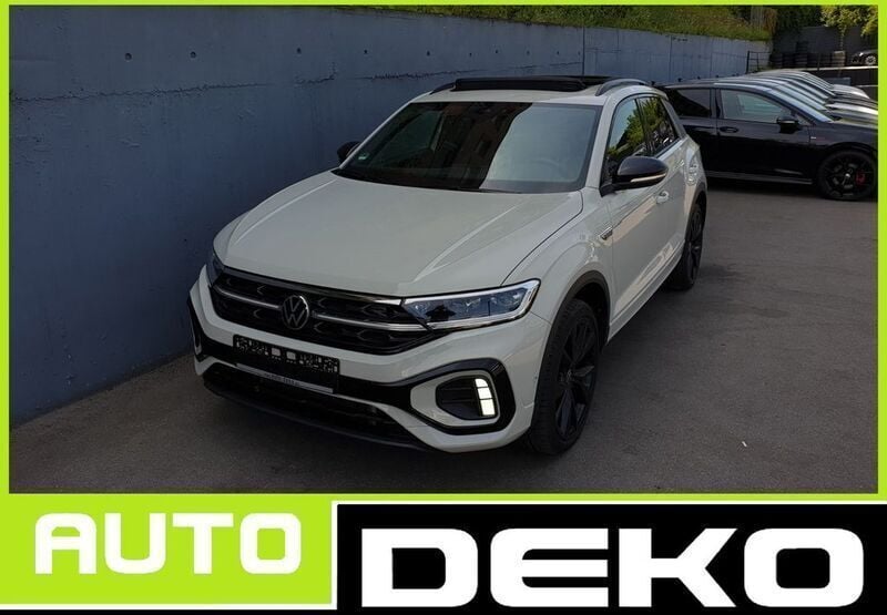 Grau Gebraucht 2023 VW T-Roc R-line SUV | 35.470 € (Teuer) - Bild 1/4