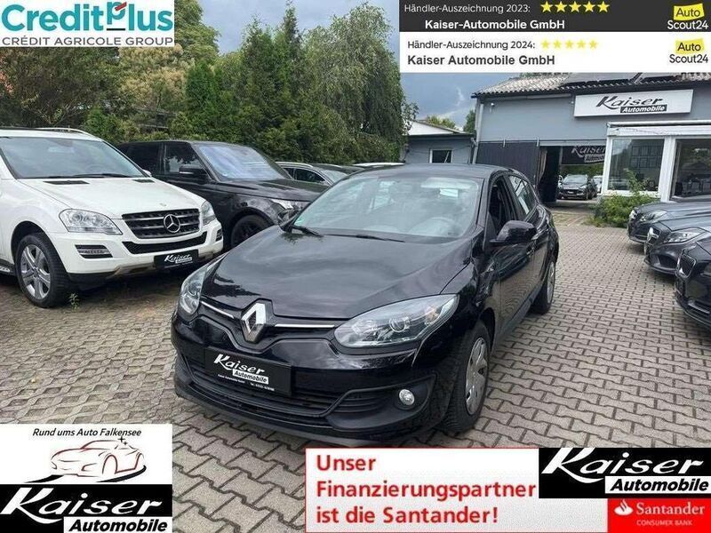 Schwarz Gebraucht 2015 Renault Mégane III Authentique Limousine | 7.777 € (Fairer Preis) - Bild 1/4