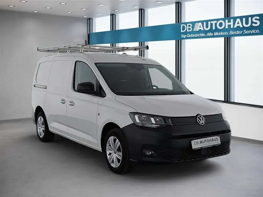 Gebraucht VW Caddy Maxi 102 PS (75 kW) 2023 Weiß Van / Kleinbus