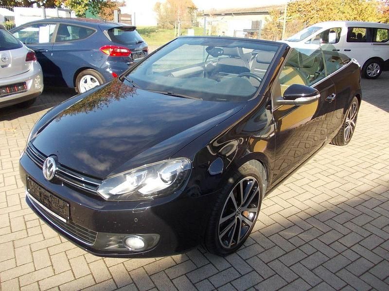 Schwarz Gebraucht 2015 VW Golf Cabriolet Cabrio | 14.795 € (Fairer Preis) - Bild 1/4