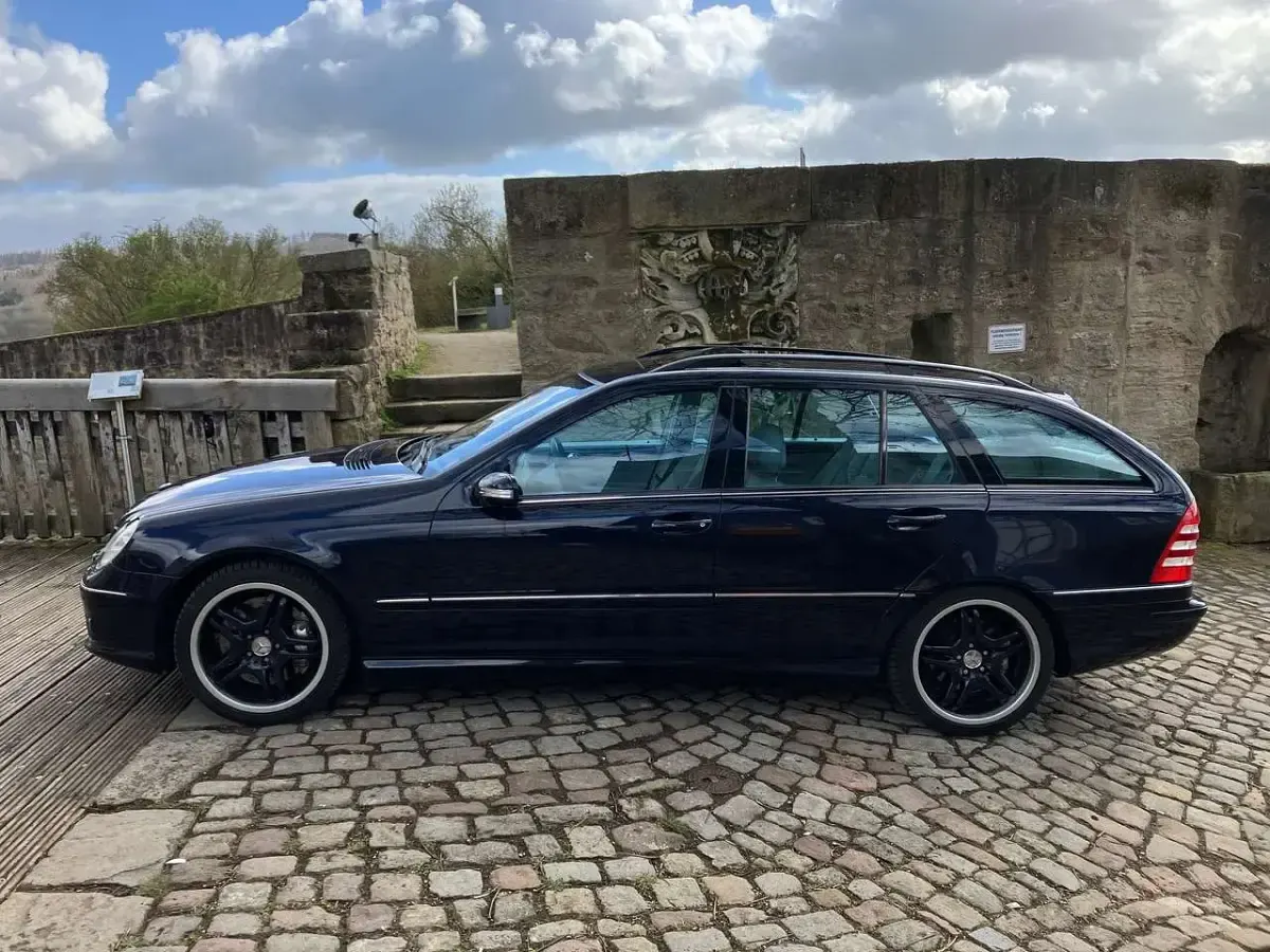 Gebraucht Mercedes C55 AMG AMG 367 PS (269 kW) 2005 Blau Kombi