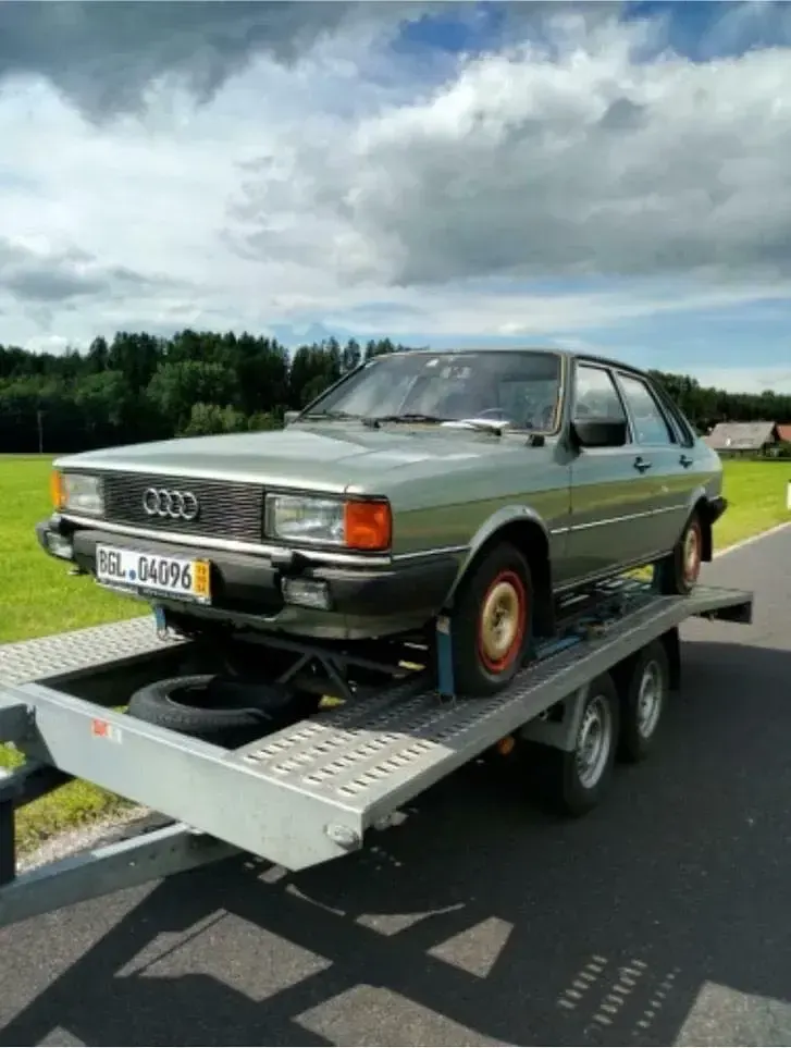 Käytetty Audi 80 74 HP (54 kW) 1983 Vihreä Sedan