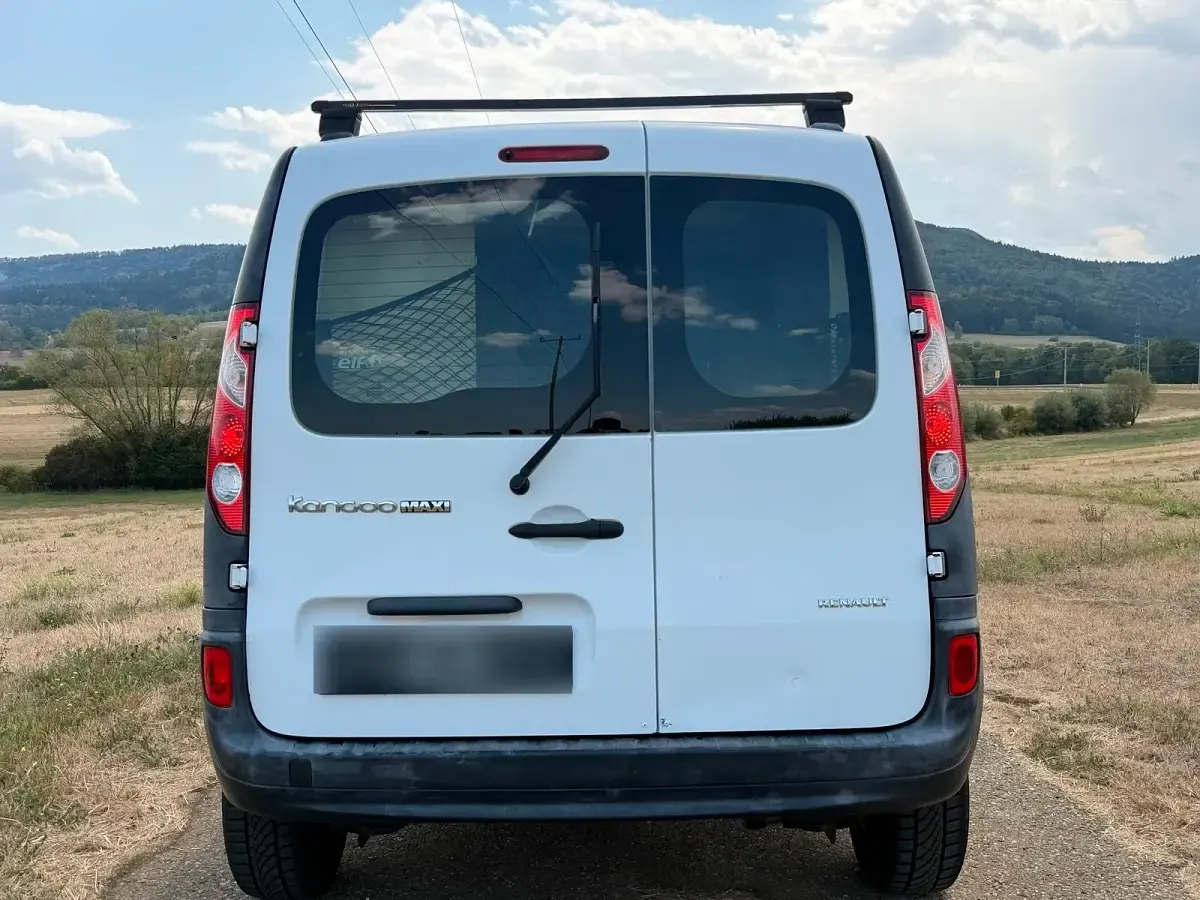 Gebraucht Renault Kangoo 90 PS (66 kW) 2013 Weiß Van / Kleinbus