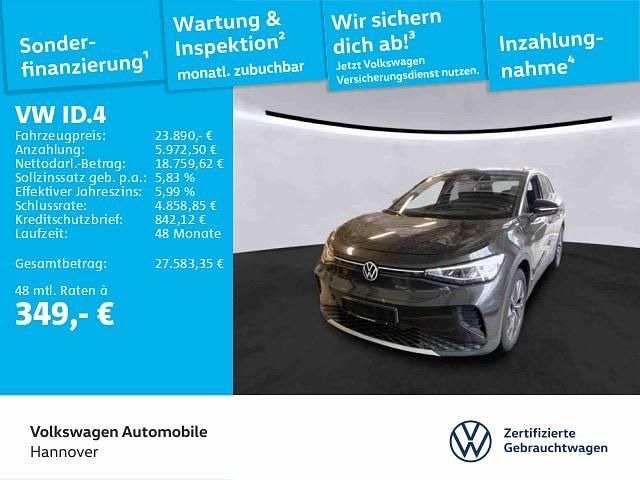 Grau Gebraucht 2020 VW ID.4 Pro Performance SUV | 23.890 € (Fairer Preis) - Bild 1/4