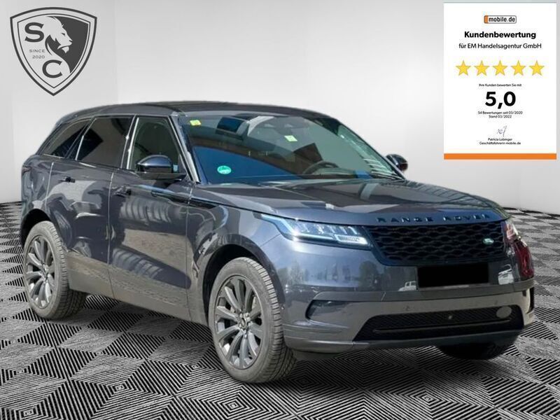 Grau Gebraucht 2021 Land Rover Range Rover Velar Basis SUV | 37.899 € (Guter Preis) - Bild 1/4