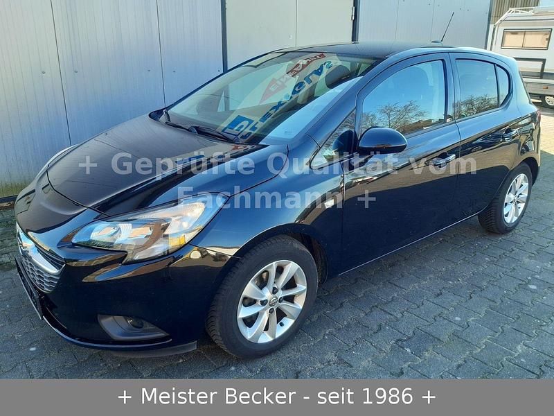 Gebraucht Opel Corsa 90 PS (66 kW) 2017 Schwarz Kleinwagen