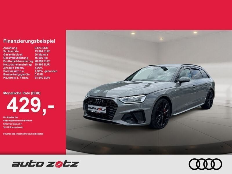 Quantumgrau Gebraucht 2021 Audi A4 Ambiente Kombi | 34.640 € (Fairer Preis) - Bild 1/4