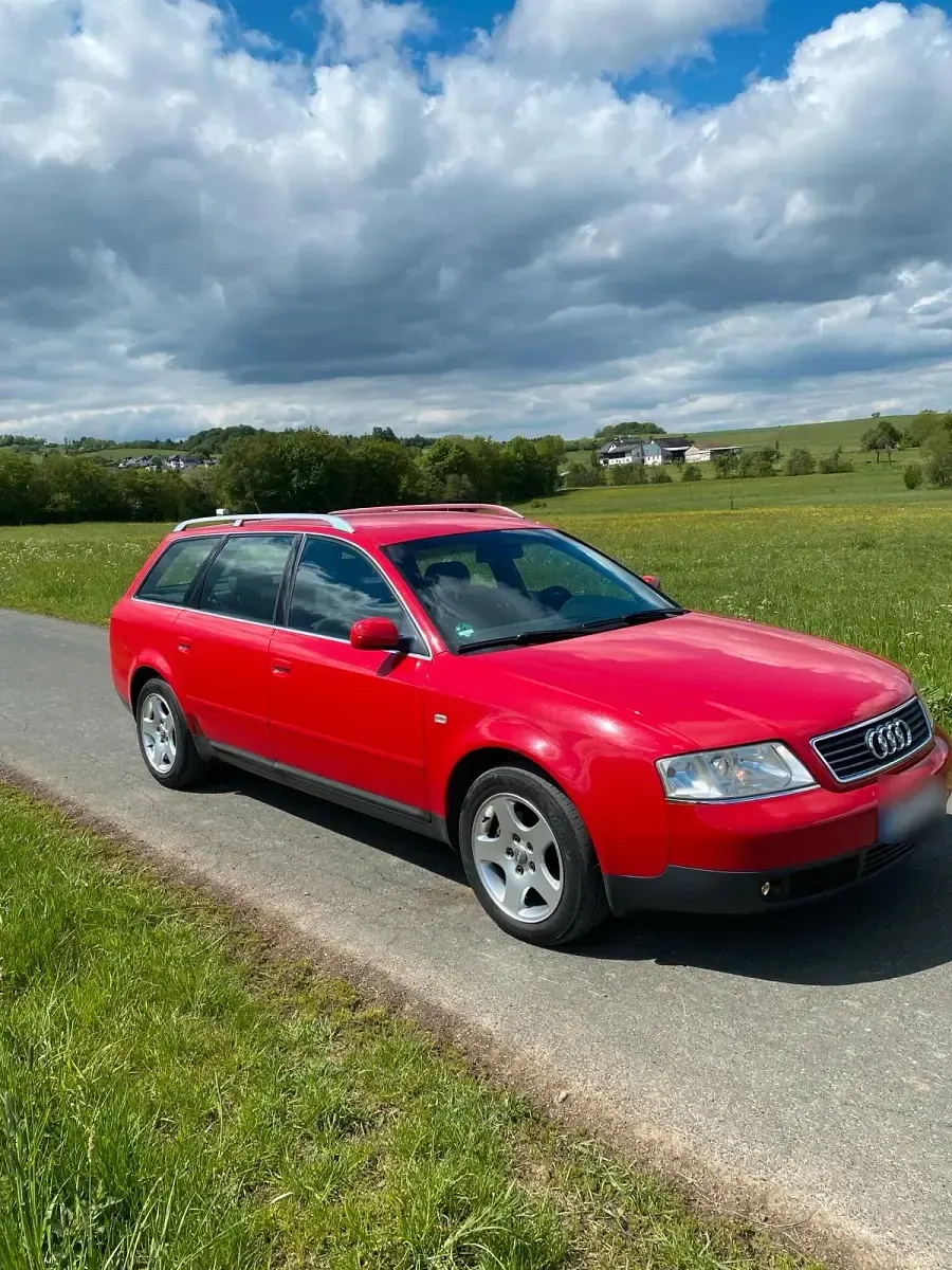Brugt Audi A6 150 HK (110 kW) 1999 Rød Stationcar