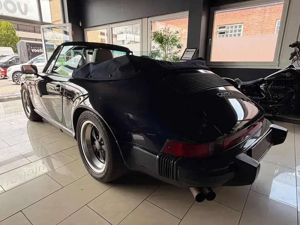 Gebraucht Porsche 911 218 PS (160 kW) 1988 Blau Cabrio