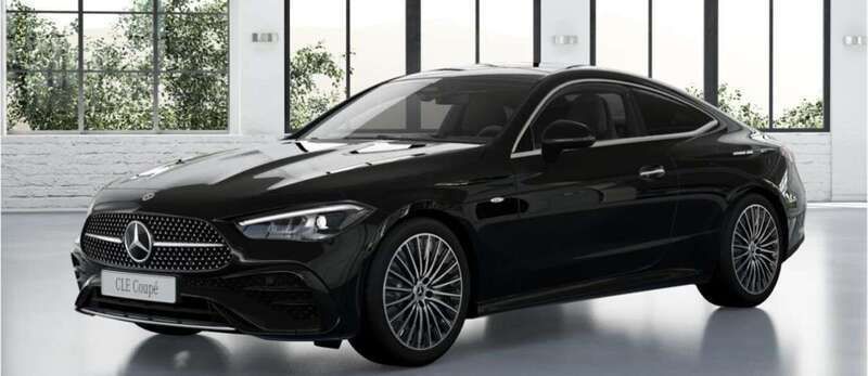 Schwarz (unilack schwarz) Neu 2025 Mercedes CLE300 Coupé | 69.734 € - Bild 1/4