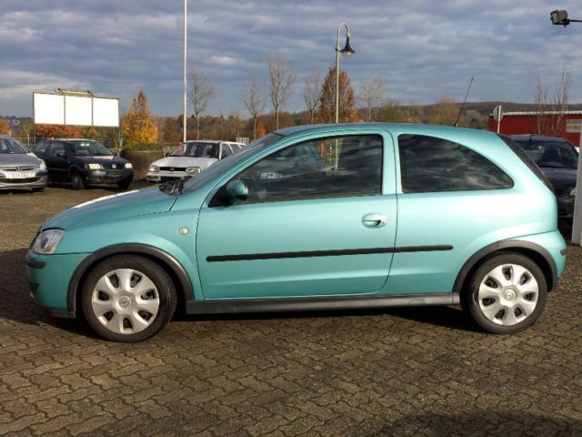 Gebraucht Opel Corsa 80 PS (58 kW) 2005 Blau metallic Kleinwagen
