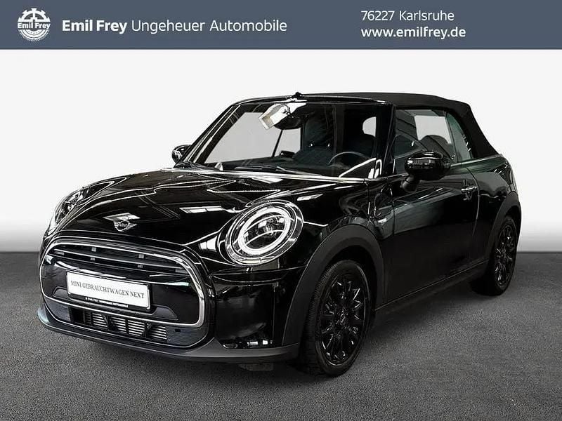 Schwarz Gebraucht 2021 Mini One Cabriolet Cabrio | 20.990 € (Fairer Preis) - Bild 1/3