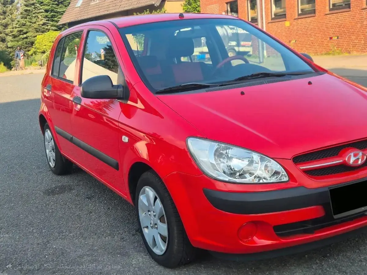 Gebraucht Hyundai Getz 67 PS (49 kW) 2008 Rot Kleinwagen