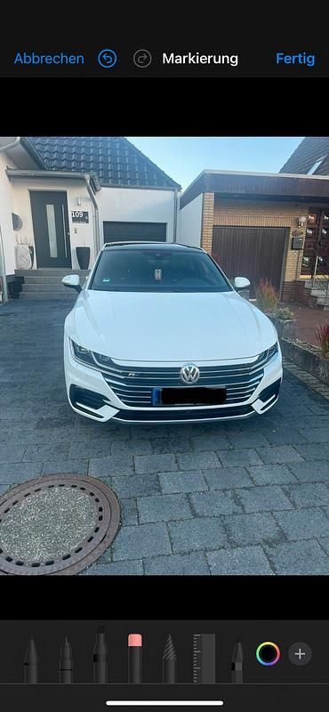 Weiß Gebraucht 2018 VW Arteon R-line Coupé | 27.000 € (Etwas zu teuer) - Bild 1/4