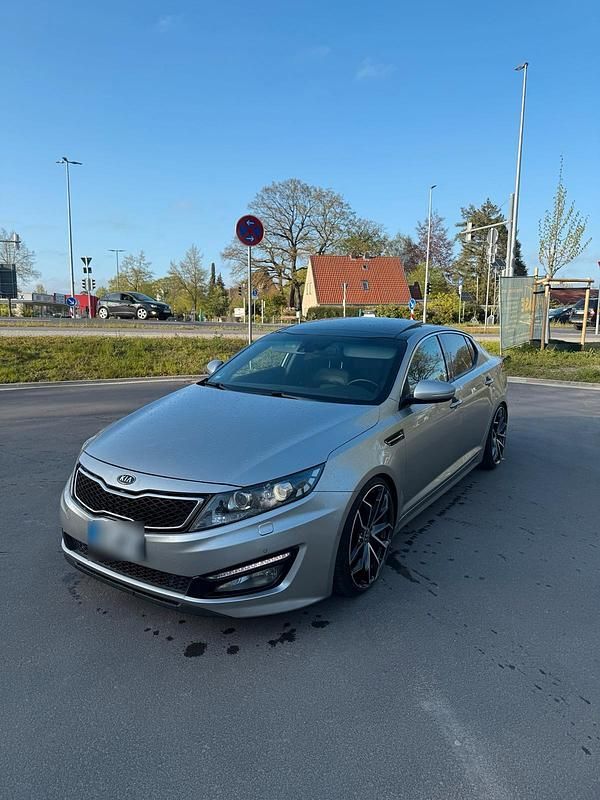 Usata Kia Optima 140 CV (102 kW) 2012 Argento Berlina