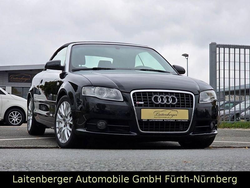 Gebraucht Audi A4 Cabriolet S-Line 232 PS (170 kW) 2008 Schwarz Cabrio