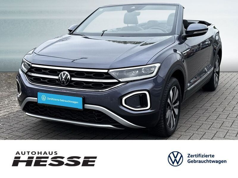Grau Gebraucht 2024 VW T-Roc Cabriolet Move Cabrio | 34.930 € (Fairer Preis) - Bild 1/4