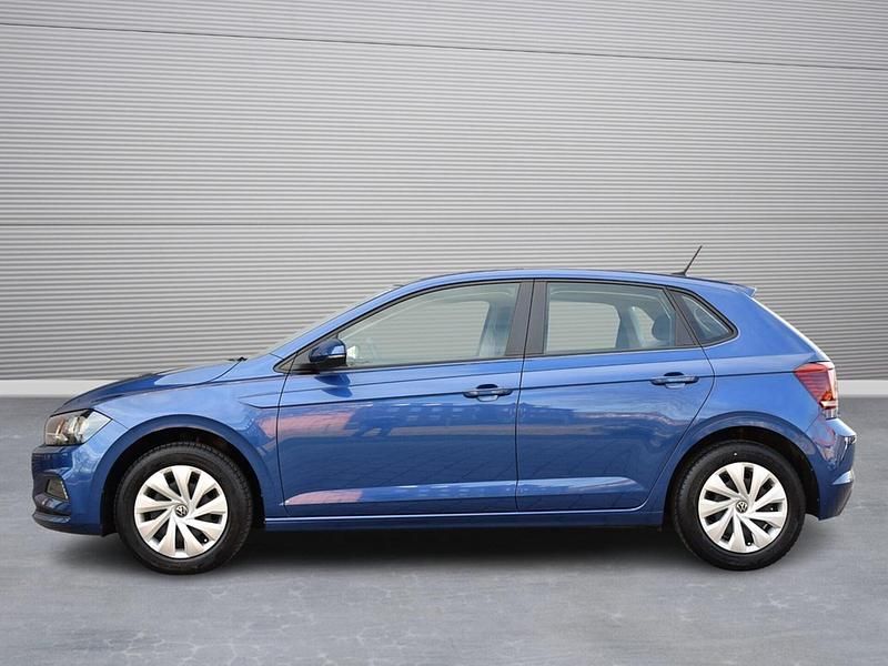 Gebraucht VW Polo Trendline 80 PS (58 kW) 2021 Blau Kleinwagen
