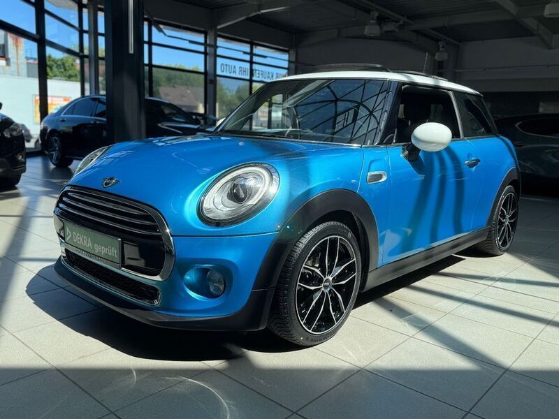 Blau Gebraucht 2015 Mini Cooper Kleinwagen | 12.890 € (Superpreis) - Bild 1/4
