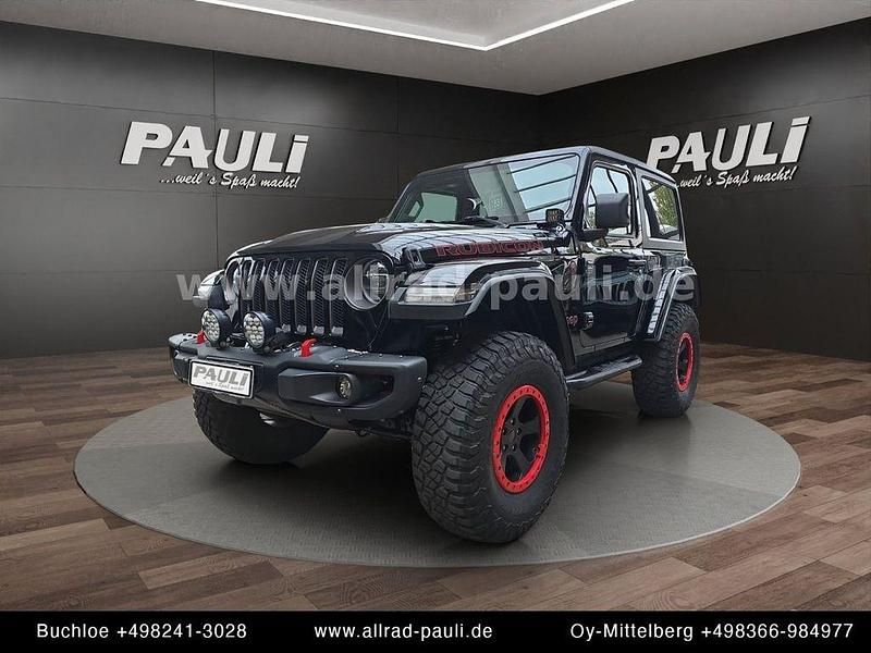 Gebraucht Jeep Wrangler Rubicon 272 PS (200 kW) 2019 Schwarz SUV