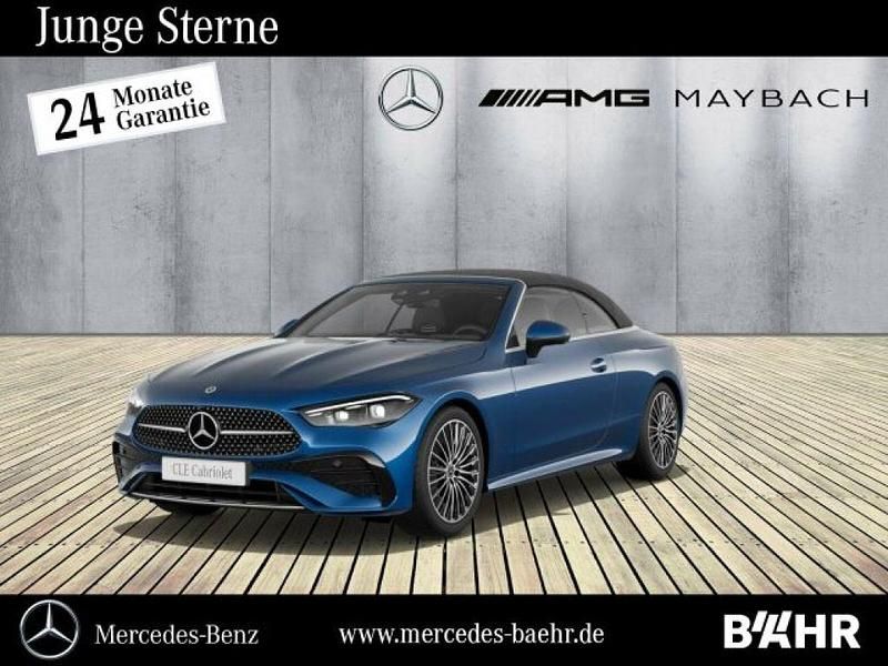 Lack spektralblau (metallic) Gebraucht 2024 Mercedes 200 Cabrio | 53.849 € (Teuer) - Bild 1/4
