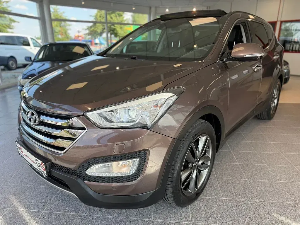 Gebraucht Hyundai Santa Fe Premium 197 PS (144 kW) 2015 Braun SUV