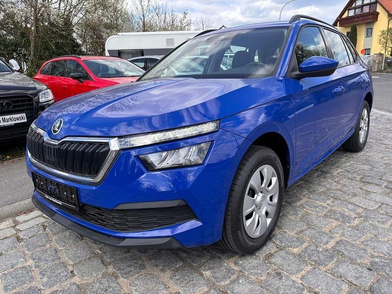 Blau Gebraucht 2021 Skoda Kamiq Active SUV | 17.480 € (Guter Preis) - Bild 1/4