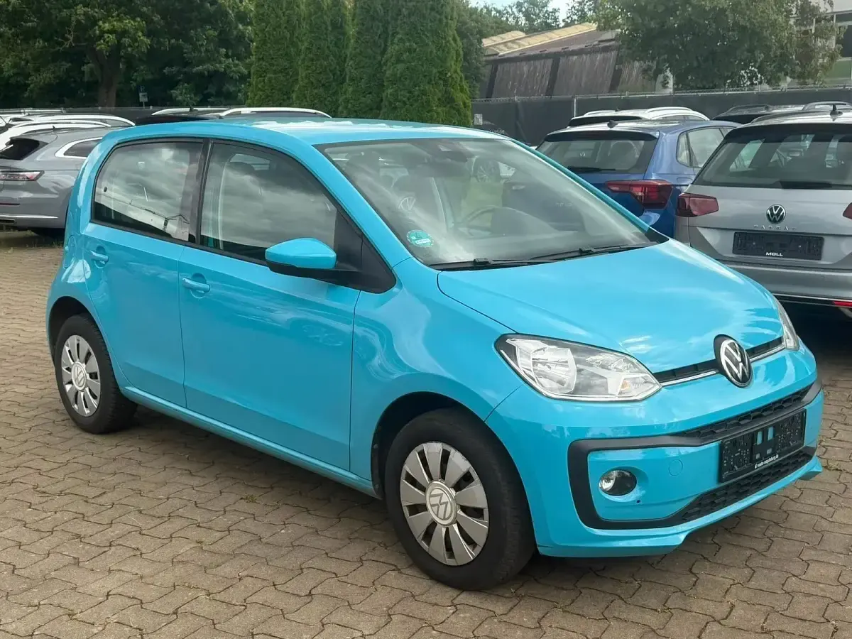 Gebraucht VW up! Basis 65 PS (47 kW) 2023 Blau Kleinwagen