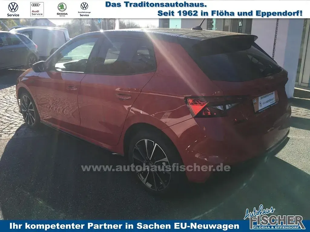 Gebraucht Skoda Fabia Monte Carlo 116 PS (85 kW) 2026 Velvetrot metallic/schwa... Kleinwagen