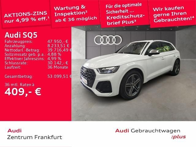 Ibisweiß Gebraucht 2022 Audi SQ5 Design SUV | 47.950 € (Superpreis) - Bild 1/2